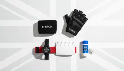 What to Wear for Hyrox: The Ultimate UK Compression Guide 2026 7 Hyrox race day accessories UK - sweatband, gloves, GPS watch, race belt
