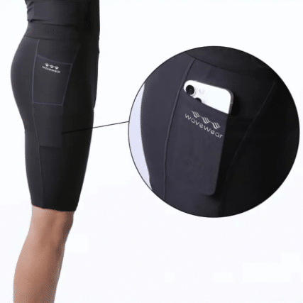 Shorts with mobile pocket